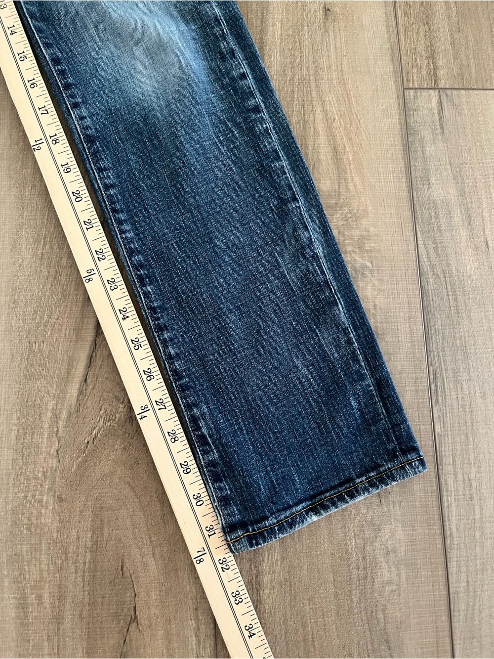 Denim & Supply Ralph Lauren Jeans Womens 28x32 Straight Leg Distressed Denim - Picture 10 of 11